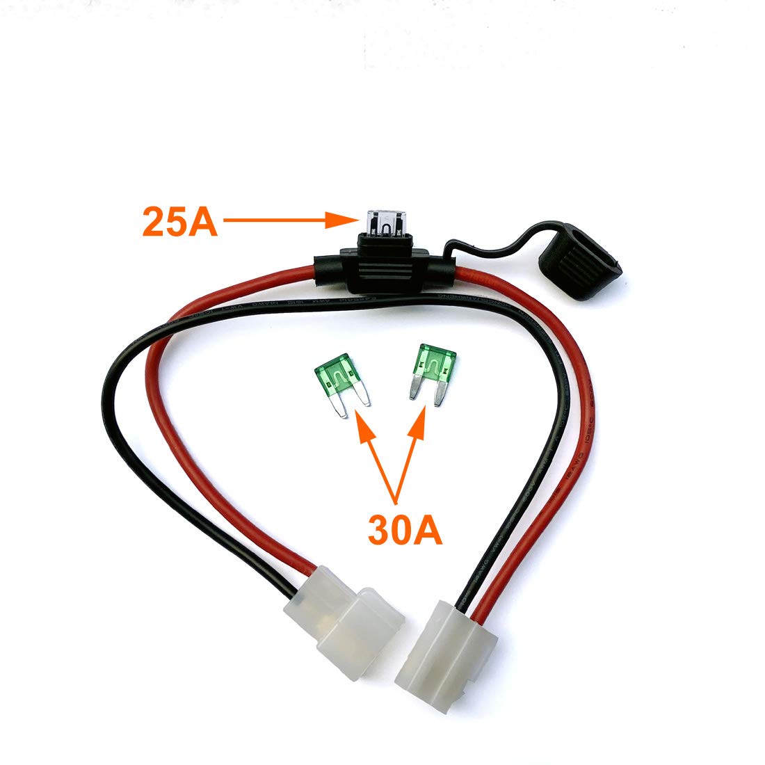 36V 48V 1000W Controller for Brushed DC Motor Scooter Controller with 30A Fusible Circuit Breaker (48V)