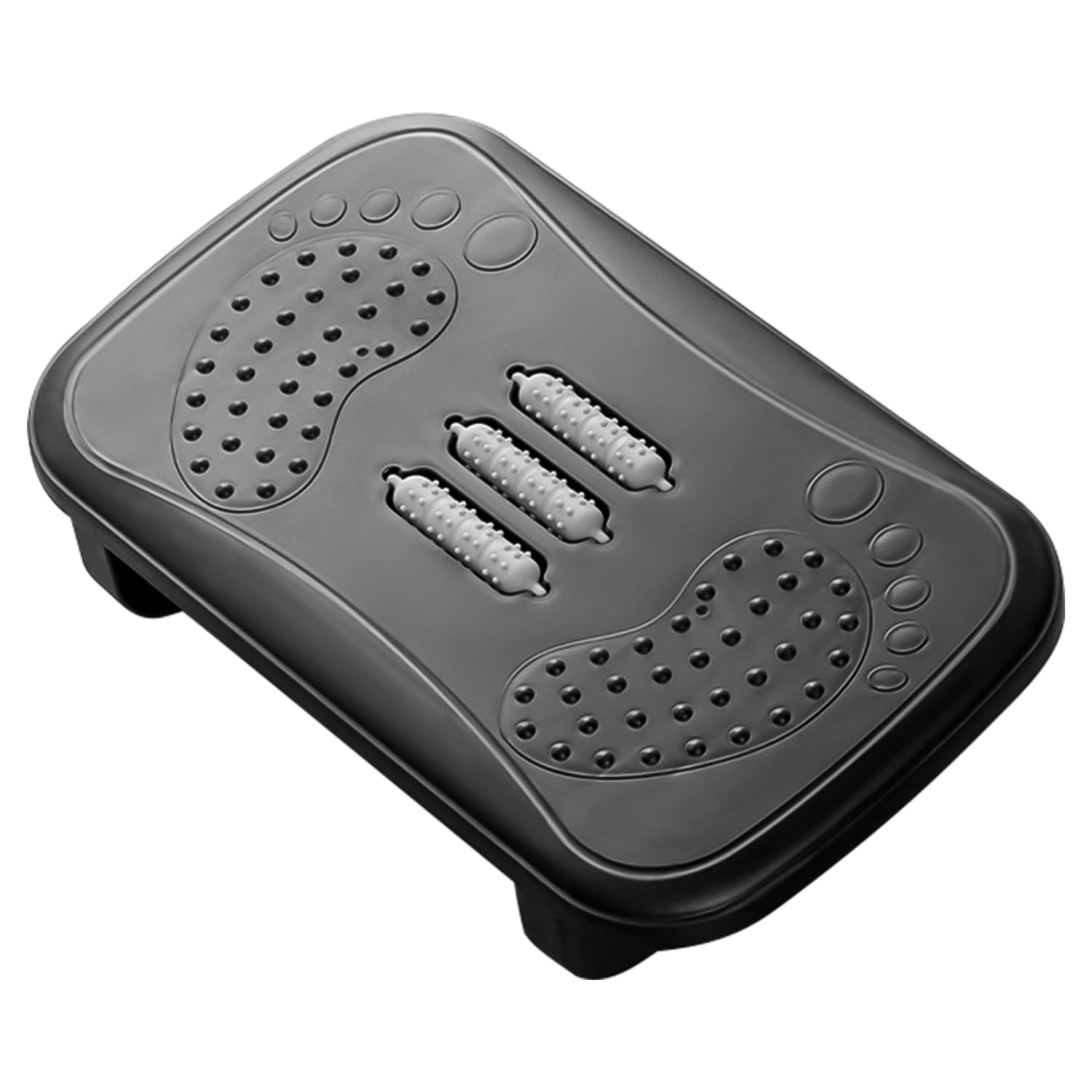 Poggiapiedi Ergonomico Con Massaggio A Rulli - Per Ufficio E Casa, Regolabile E Antiscivolo - Foto 12