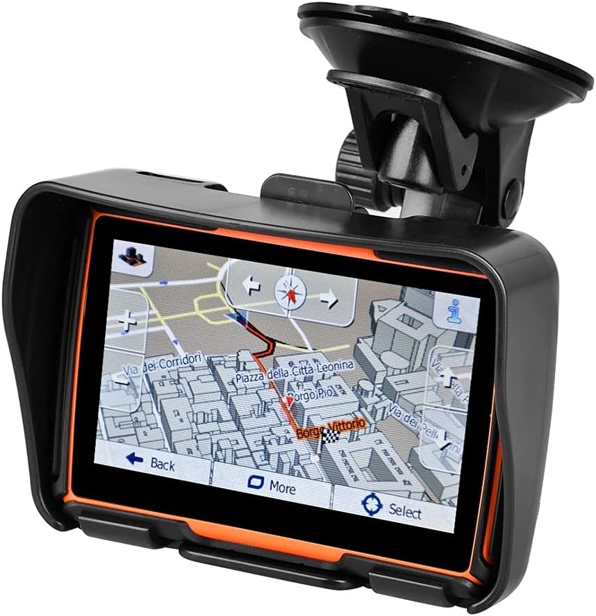 Motorcycle GPS Navigation, 4.3 Inch Screen, Rugged Panama | Ubuy