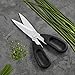 KitchenAid KKFTR4KSWM Professional Series Kitchen Shears, Ebony Black