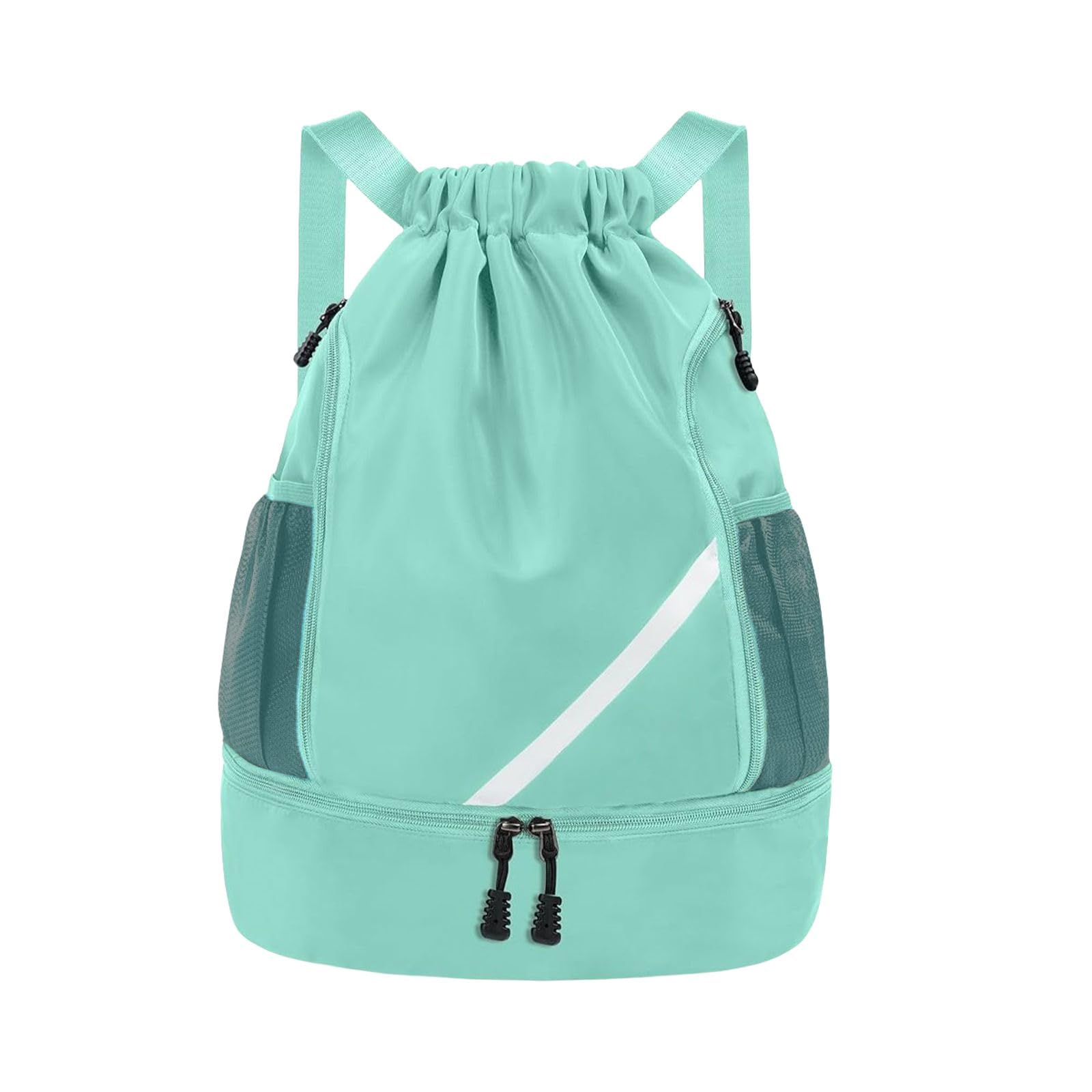 Waterdichte Trekkoord Rugzak Sport Gym Tas Met Schoenen Compartiment Waterdichte Trek String Rug Tas Voor Mannen Vrouwen