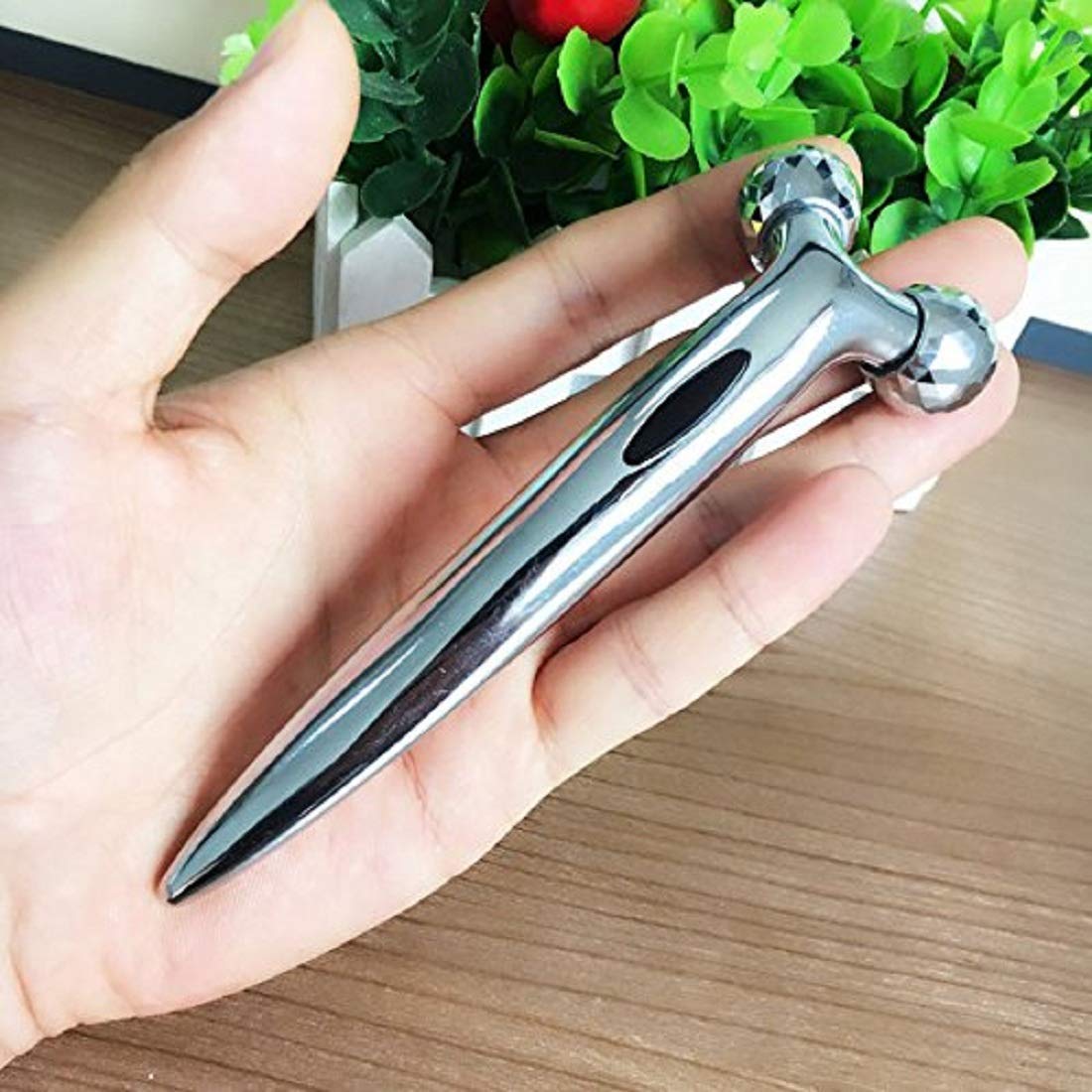 Gnanex Face Lifting Wrinkle Remover Skin Tightening 3D Roller Massager For Body Relaxation 4