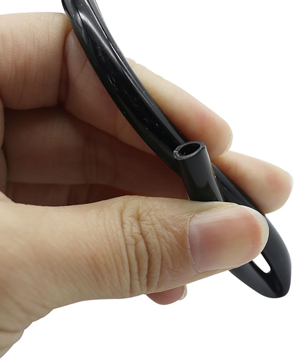 164FT 1/4 inch Drip Irrigation Tubing Hose Garden Watering Tube Line Blank Distribution Tubing For Garden Irrigation Drippers, Emitters, and Systems