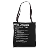 Web Designer Definition Employee Appreciation Tote Bag