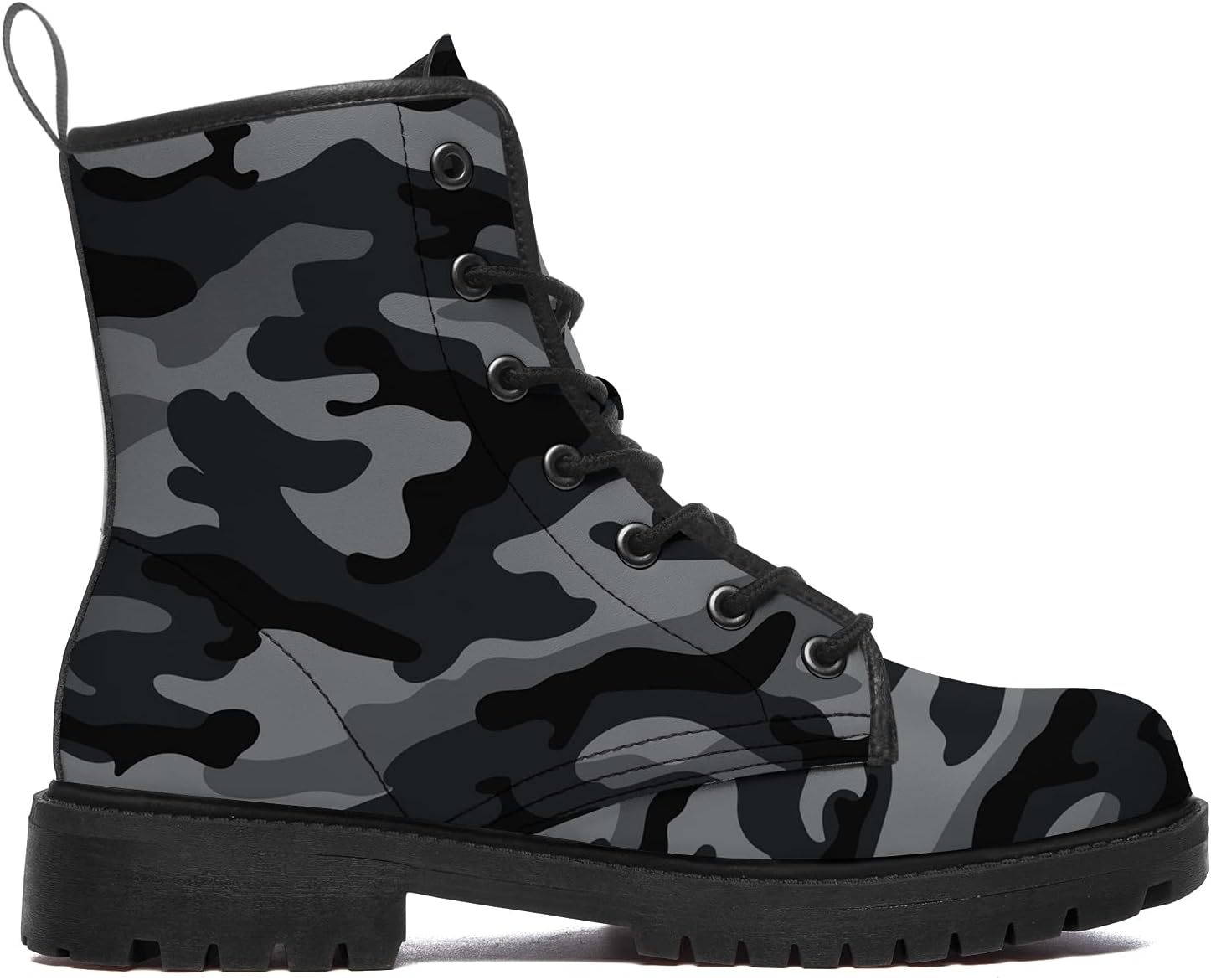 Camouflage Boots Womens Mens Combat Boots Waterproof Ankle Bootie Lace Up Anti-Slip Boots Shoes Gifts for Women Men