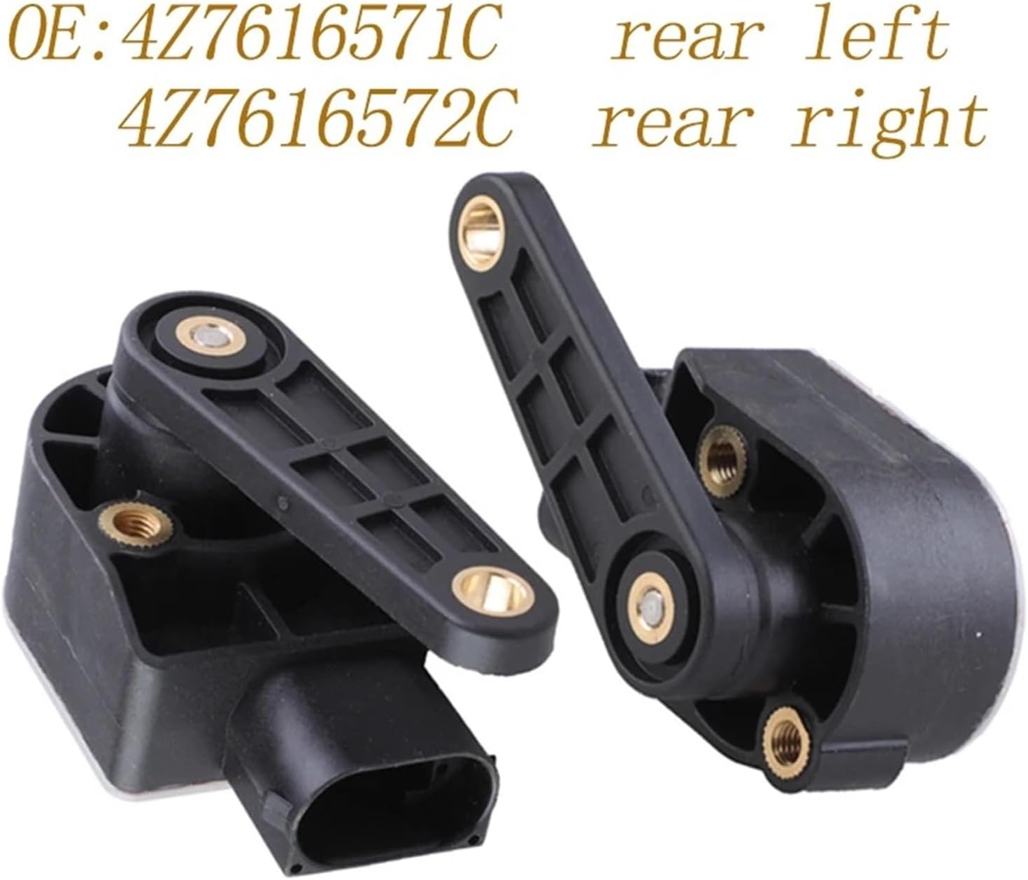 4Z7616571C Rear Left Right Body Height Sensor Headlight Level Sensor 4Z7616572C 4Z7505465 4Z7505466 Compatible with A6 C5 4B Allroad(Rear Right)