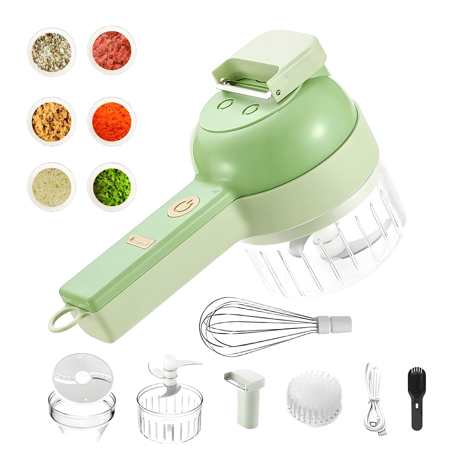 Amazon.co.jp: 電動野菜カッター - 電動野菜カッターチョッパー - 多