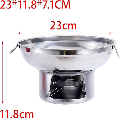 Miniatura 3 de Olla caliente china tradicional mini olla caliente utensilios de cocina al aire libre olla china pequeña olla caliente de acero inoxidable olla
