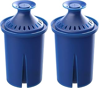 AQUA CREST Water Filter, Replacement for Brita® Elite Water Filter, Pitchers and Dispensers, Everyday, UltraMax, Metro+, XL and More, Lasts 6 Months, 2 Count