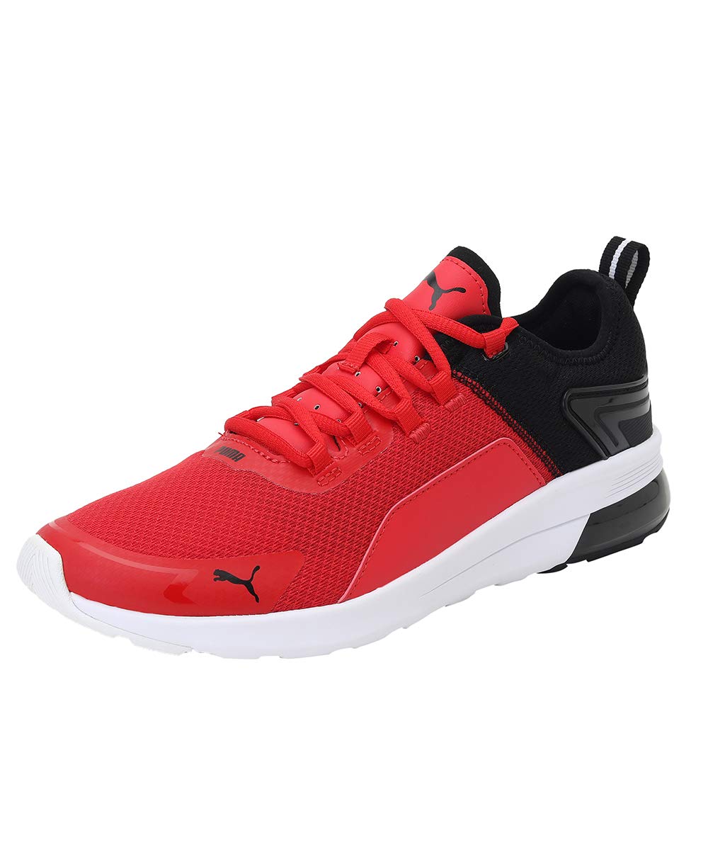 Puma unisex-child Electron Street Era Jr High Risk Red-Puma Black-Puma White Sneaker - 5 UK (37469402) (B08L9QZJRM) Amazon Price History, Amazon Price Tracker