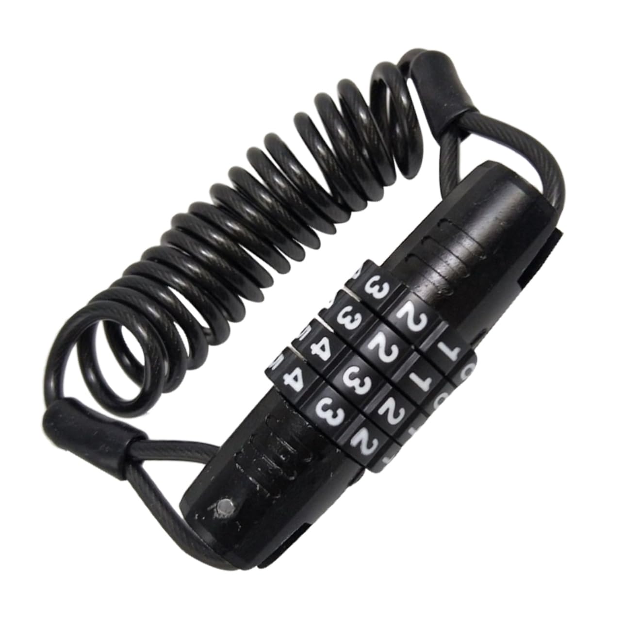 POPETPOP 3pcs Theft Portable Password Lock for Bikes Scooters and Motorcycles Durable Wire Cable Lock Compact Design for and Use