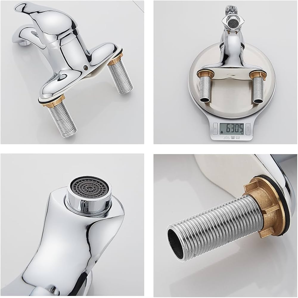 洗面水栓 真鍮製立水栓 洗面台蛇口 台付2穴 シングルレバー 混合水栓 Amazon | Maynosi 洗面台蛇口 2穴洗面用水栓 洗面台用 洗面水栓