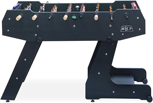 Miniatura 3 de KICK Majesty - Mesa de futbolín plegable de 55 pulgadas (negro azabache)