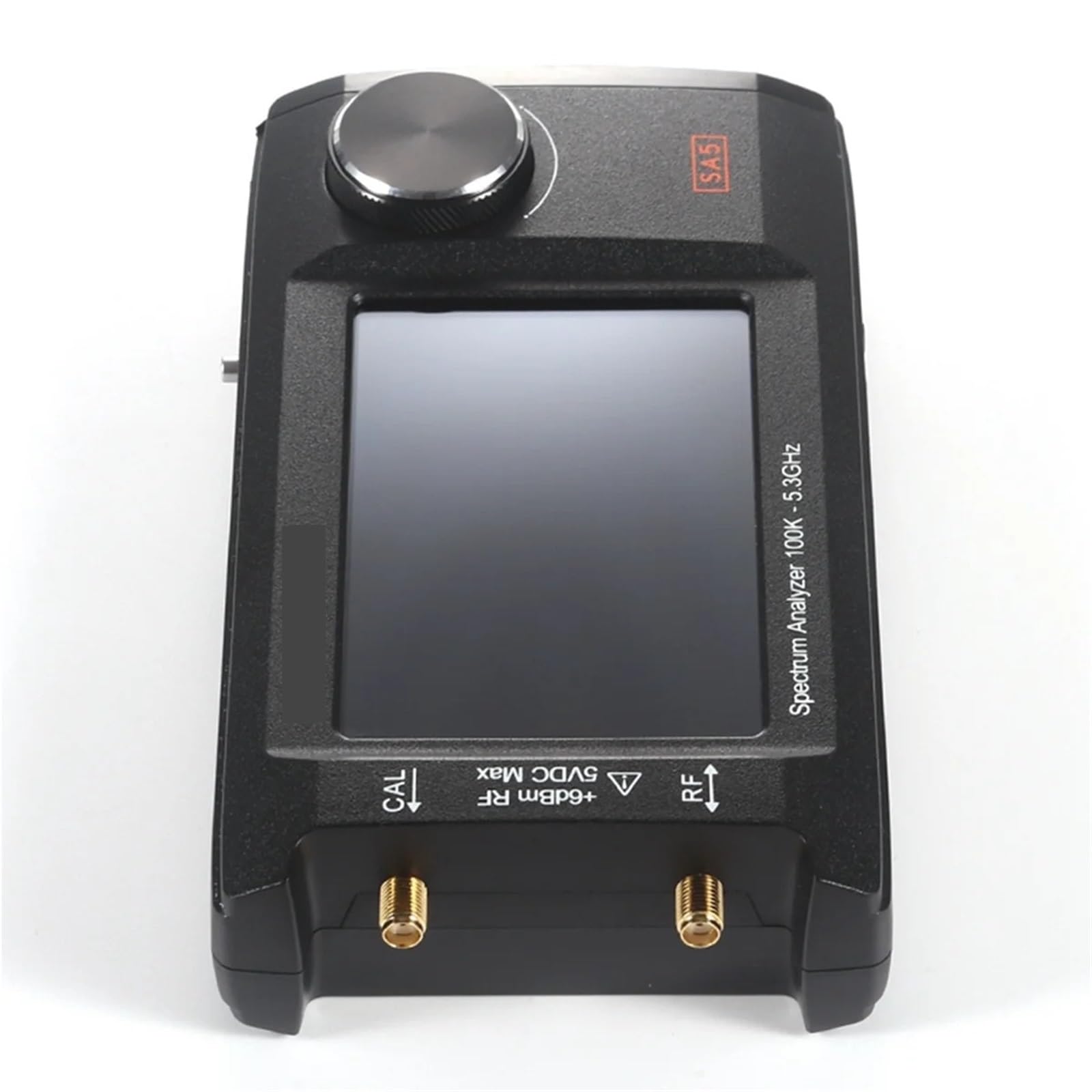 Analizador de Espectro, Analizador de espectro portátil 2 en 1, generador de señales de 100k-5,3 GHz con pantalla táctil de 4 pulgadas y tarjeta de memoria de 32 GB.