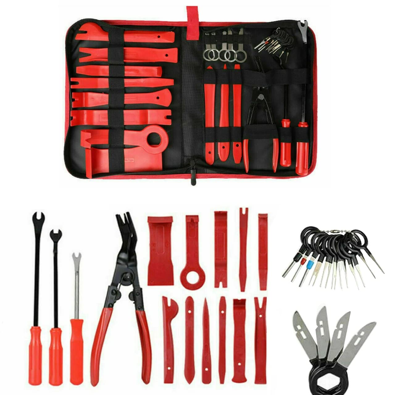 Buy ebuyerfix 31 PCS Trim Removal Tool, Auto Push Pin Bumper Retainer Clip Set Fastener Terminal