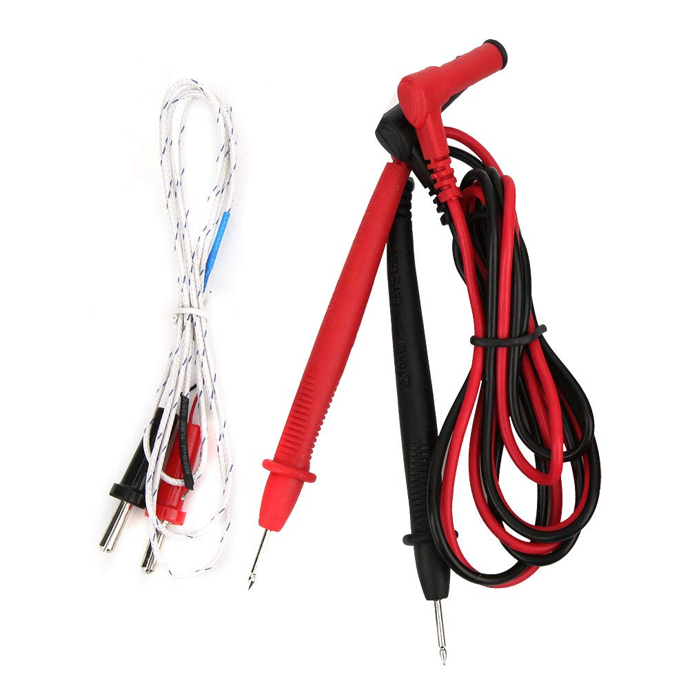 Digital Clamp Meter Auto Range, DC AC Voltage Current Capacitance Tester, True RMS Tester Clamp Meter,Easy to Carry for Professional and Home Use