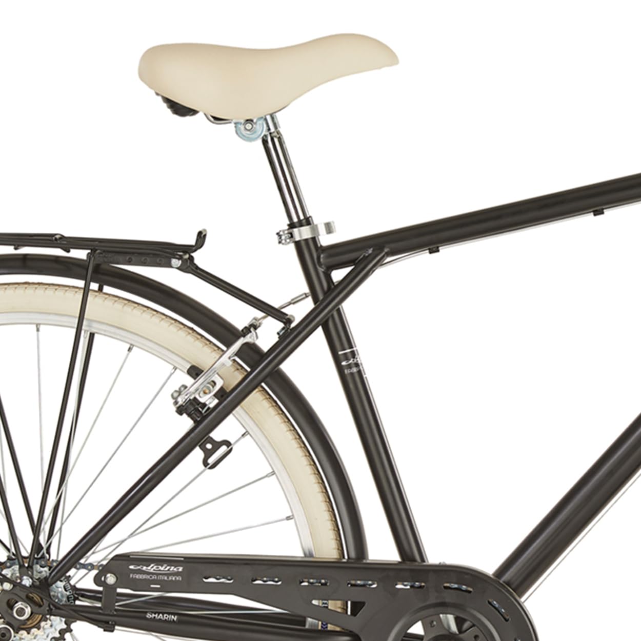 'City Bike Sharin Alpina de hombre, 28 y marco de acero 55 cm