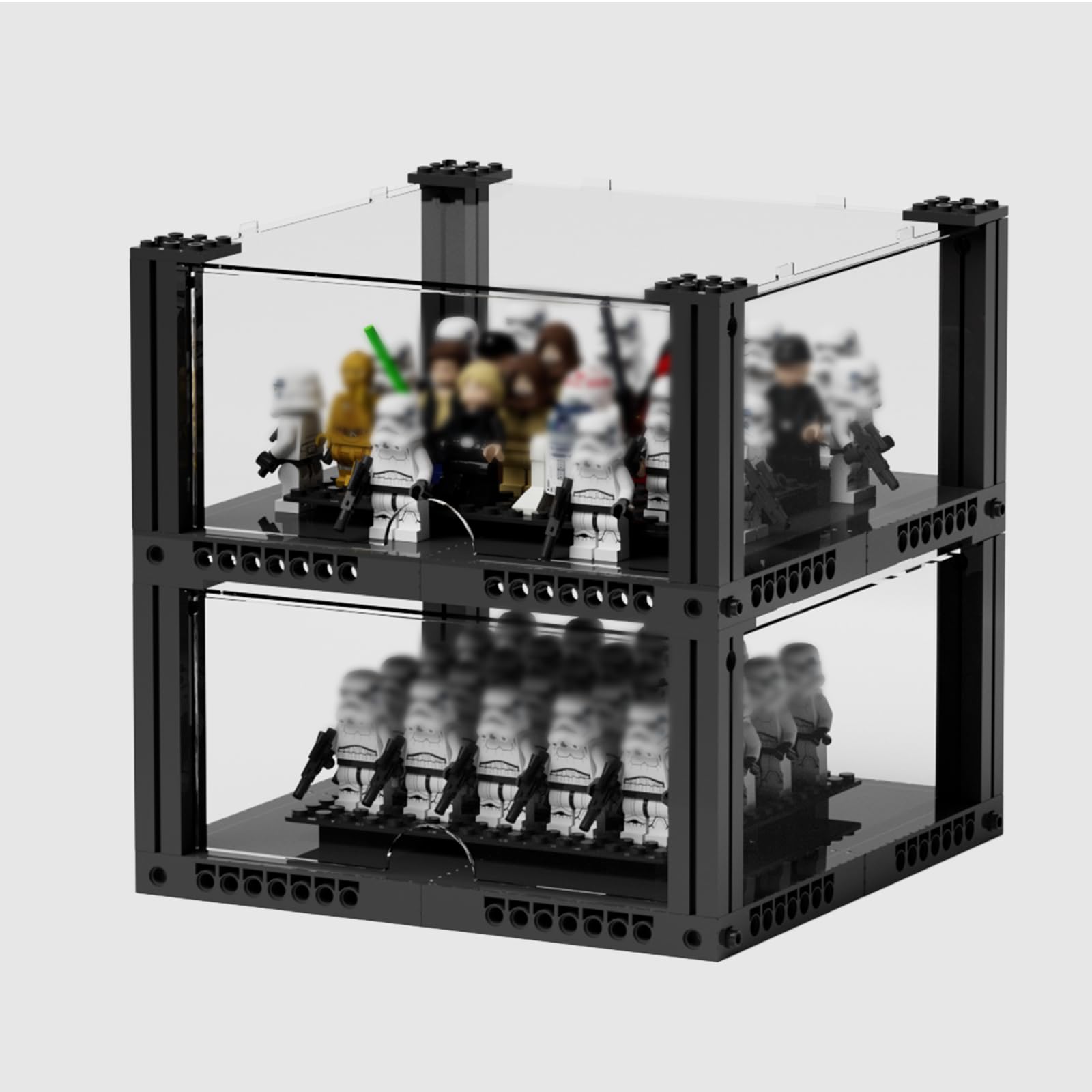 Amazon.com: BRIKSMAX 40 Compartment LEGO Minifigure Display Case