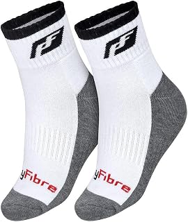 Meia Polyfibre Tennis Socken 41 ao 44 - Pack com 02 Pares - Branco
