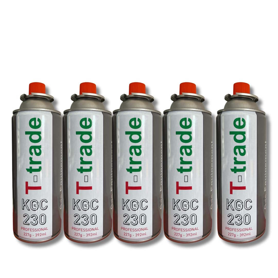 Set di 4 Cartucce di gas butano SuperEgo da 220 g per fornelli