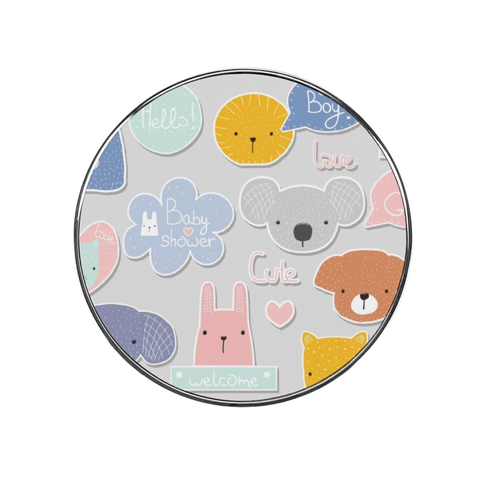 Color Animal Alloy Fridge Magnet For Office Cabinet Refrigerator Whiteboard Photo