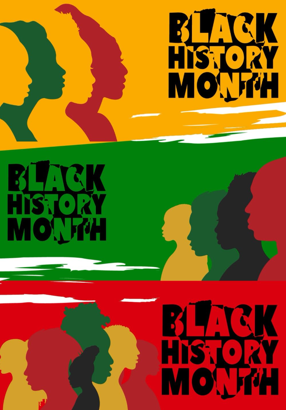 Black History Month / BLM BLACK LIVES MATTER NOTEBOOK/ 7x10 line journal / 50 lined pages / perfect for journaling, poems, creative writing