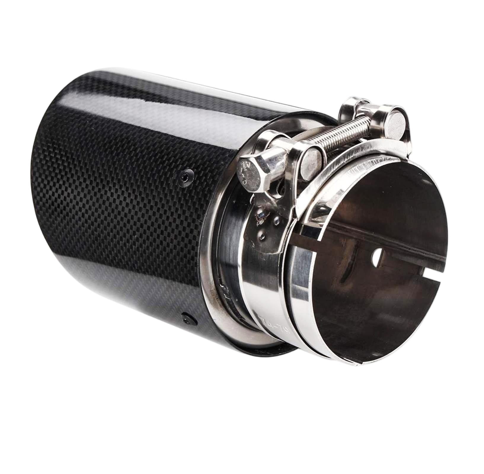 Silenciador de escape de 80mm-101mm universal para coche compatible con X5 E70 E46 8