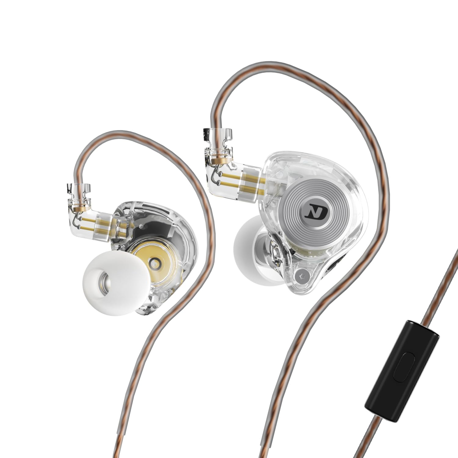 CCA ND Leo IEM Earbuds, 10mm Custom Dynamic Driver in Ear Monitor