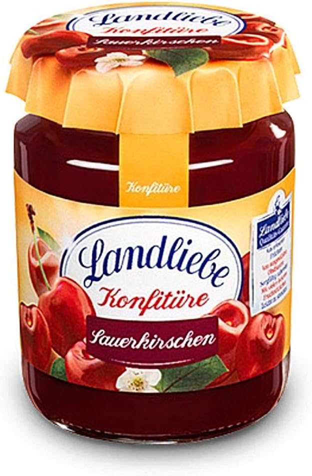 Landliebe Sour Cherry Jam -7 oz. / 200 g