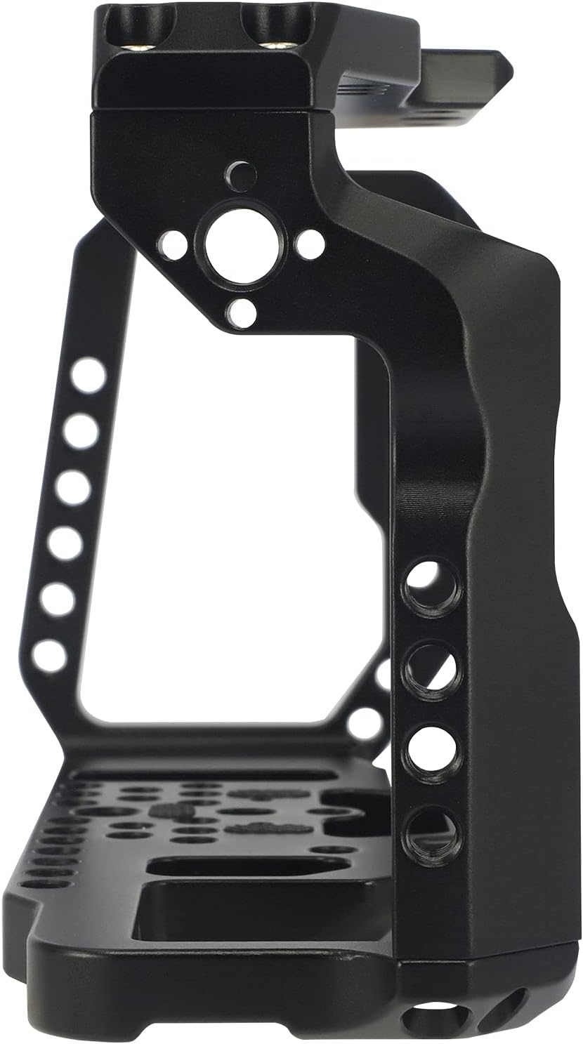 Camera Full Cage for BMPCC 4K 6K Blackmagic Design Pocket Cinema Camera 4K & 6K Cage with Cold Shoe/hex Wrench