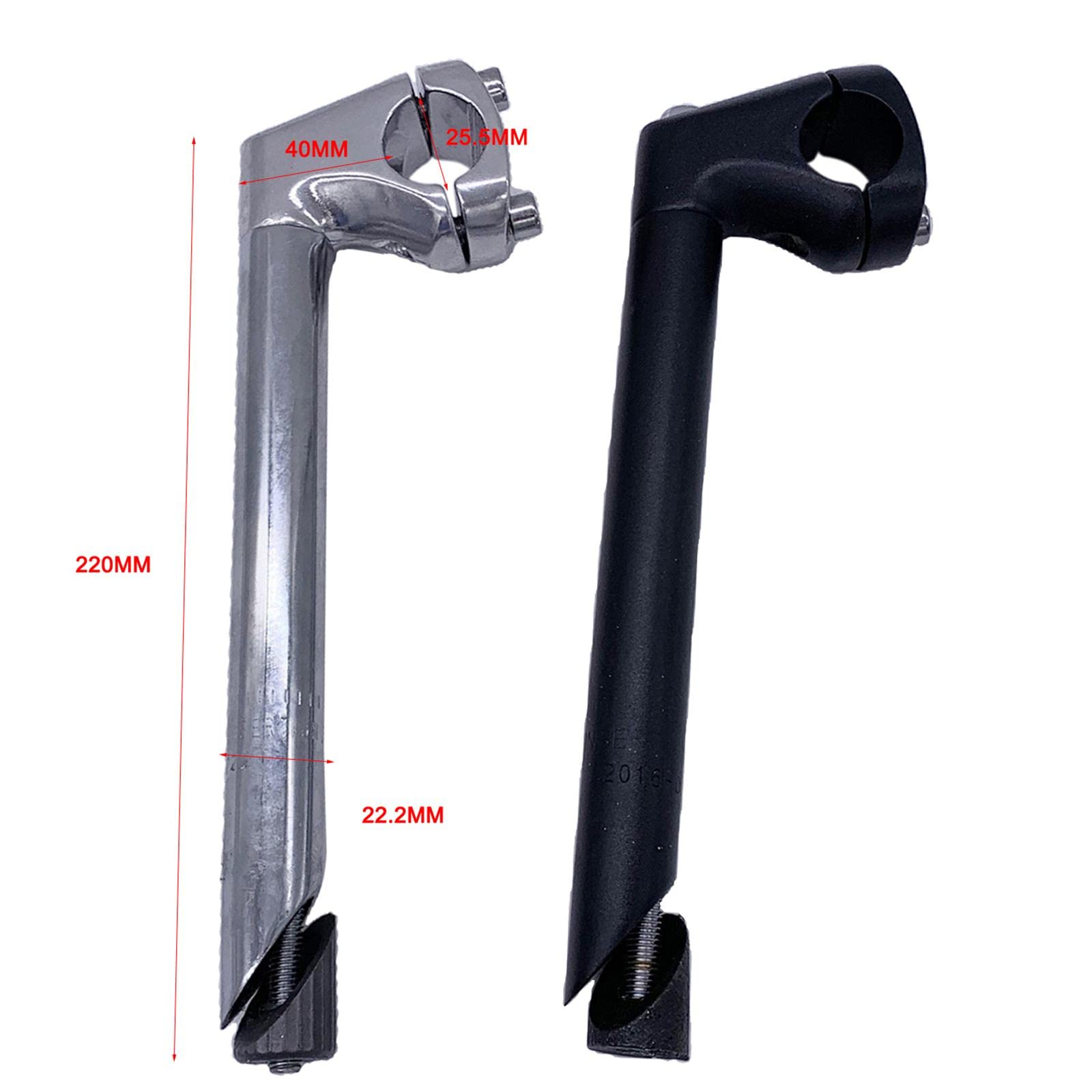 Amazon | 軽量バイククイルステムスレッドグースネック1 インチ