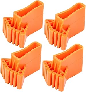 DOITOOL Feet Rubber Pads 4pcs Folding Ladder mat Furniture feet Pads feet Covers for Ladder Feet Pads end Cap Replacement Ladder Feet Pads