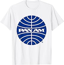 Pan Am Blue Outline Logo T-Shirt