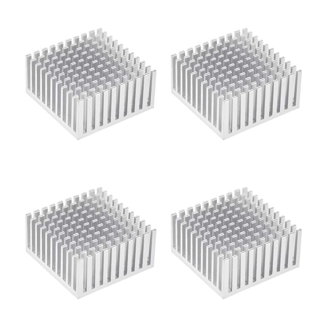 Dissipateur Thermique 100x60x10mm Dissipateur De Chaleur En Aluminium Ailettes Haute Puissance Pour Transistors A Semi Conducteurs Pcb Led 88300175