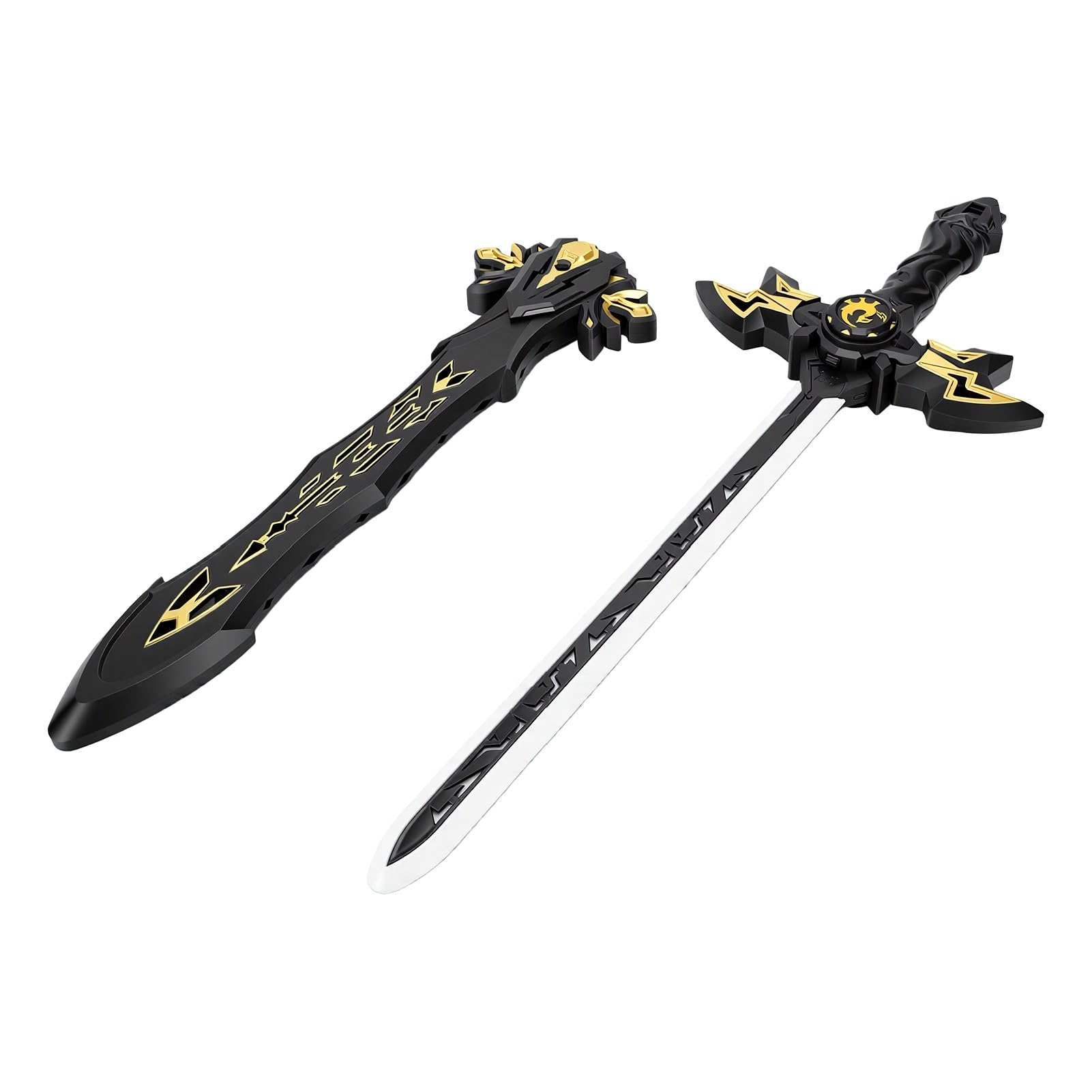 Spada Luminosa a LED con Effetti Multicolori e Suono per Giochi D'azione - Materiale ABS Resistente - Perfetto per Bambini e Cosplay