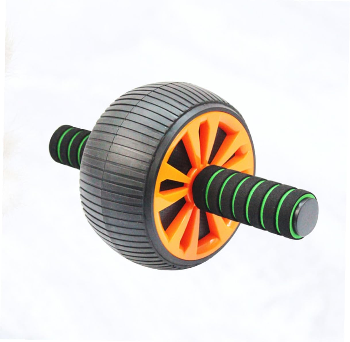 Luxshiny Ab Wheel Roller Core Fitness Device Non-slip Silent Abdominal Exercise Trainer for Home Gym Workout