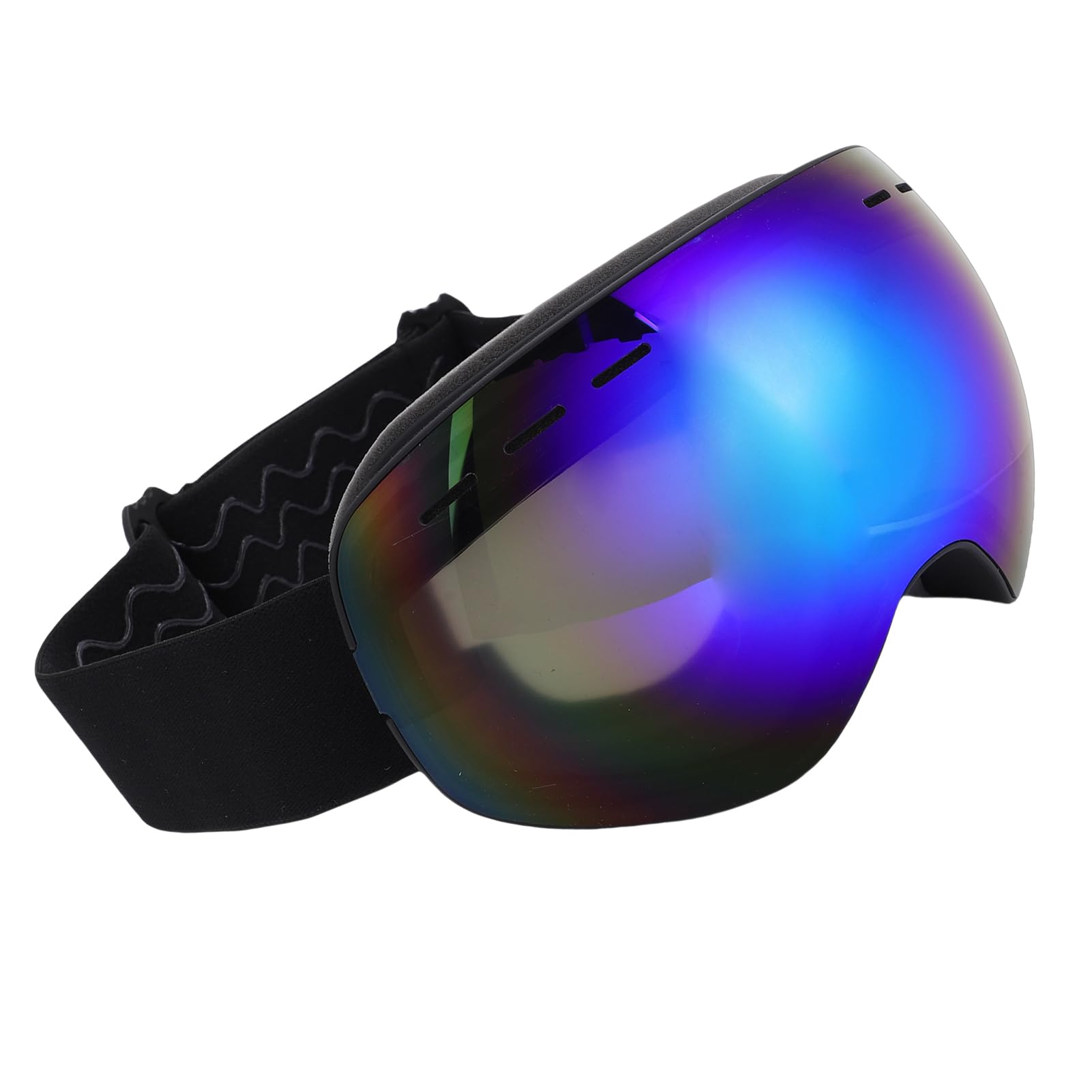 BuyWeek OTG Lunettes de ski polarisées coupe-vent double couche anti-buée pour homme et femme Sports d'hiver