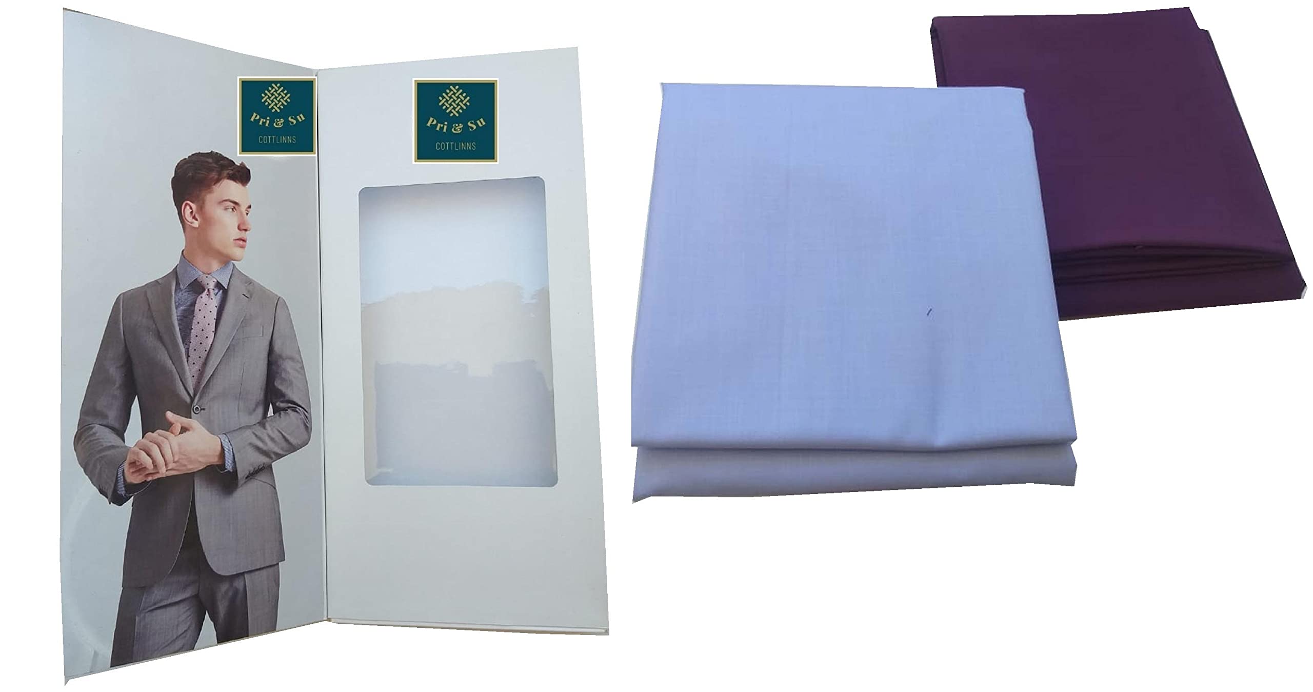 Pri & Su CottLinns Combo of Cotton Shirt 10010 & Trouser 3-picture-39