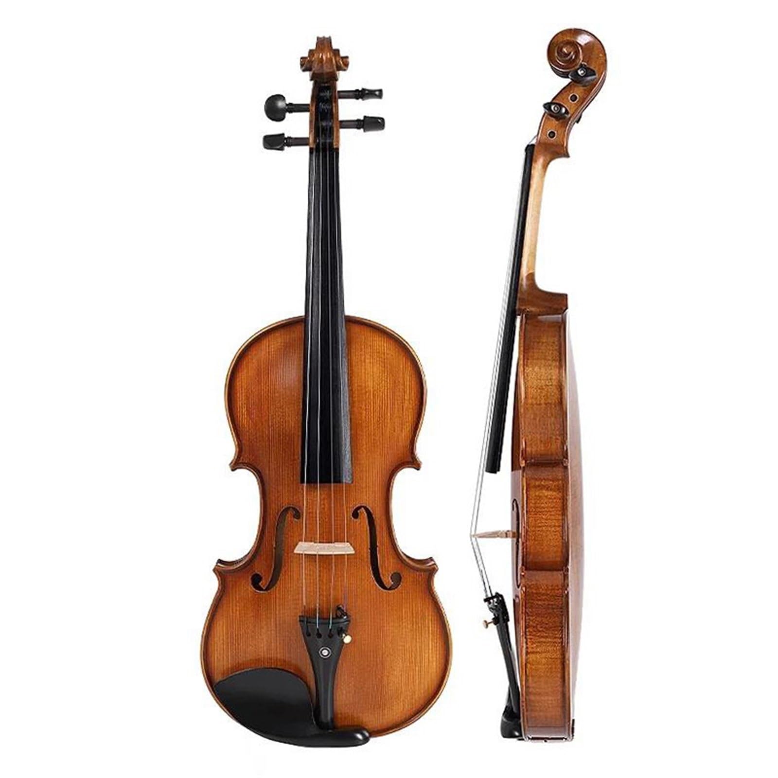 Violine 4/4 Profi Geige Aus Massiver Fichte Wunderschöne Melodie Geeignet Für Anfänger Und Erwachsene