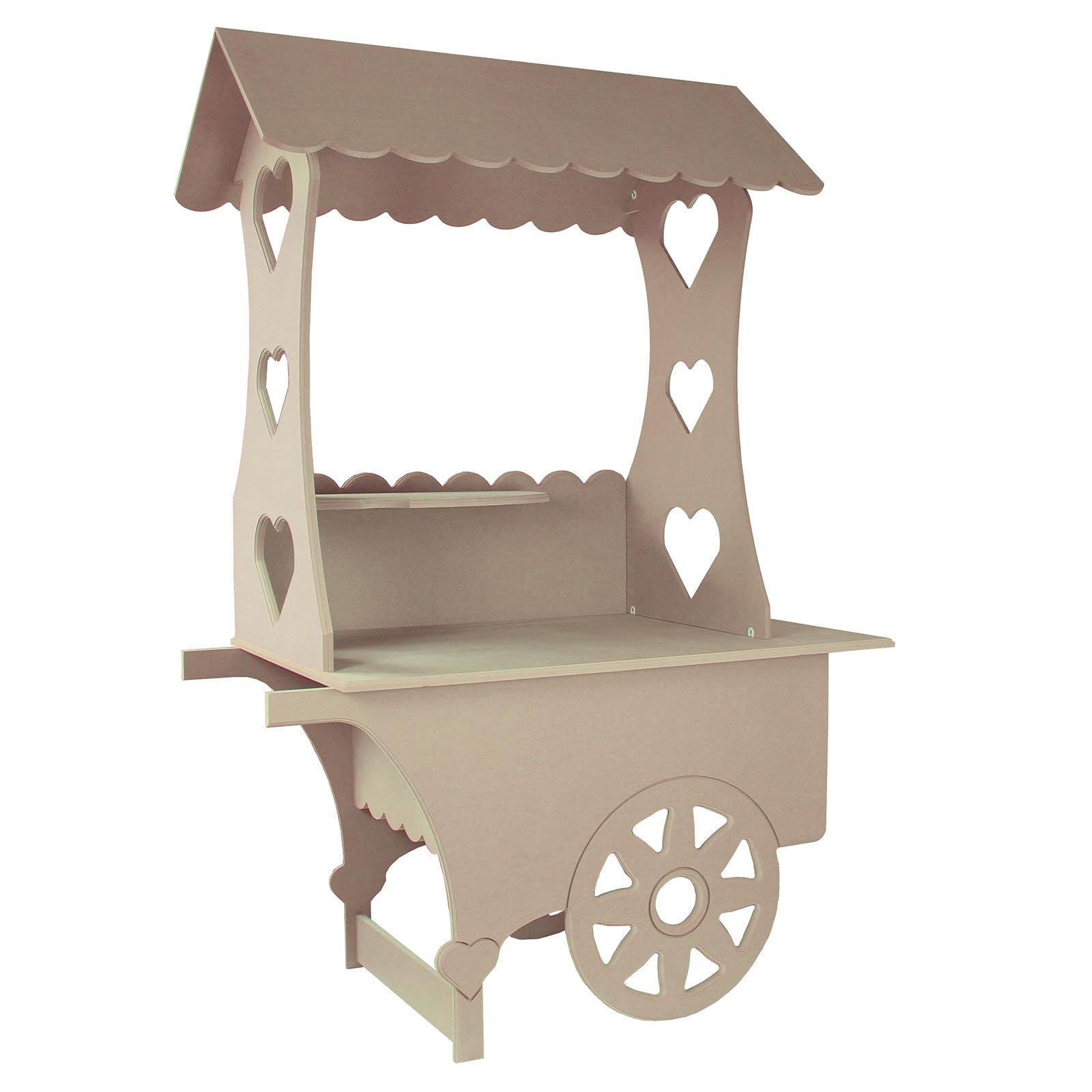 KuKoo Candy Stand Candy Bar Candy Buffet Candy Cart Confectionery Sweet Catering Wedding Celebrations Decoration Birthday Party Christening Buffet Supplies MDF 199 H x 133 W x 73cm D