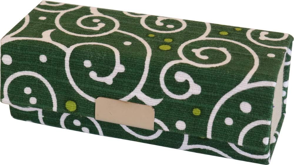 Kyoyu Japanese Goods, Lip Case, Made in Japan, Gourd, Gray, 1.4 x 3.5 x 1.4 inches (3.5 x 9 x 3.5 cm), Accessory Holder, Mirror Included