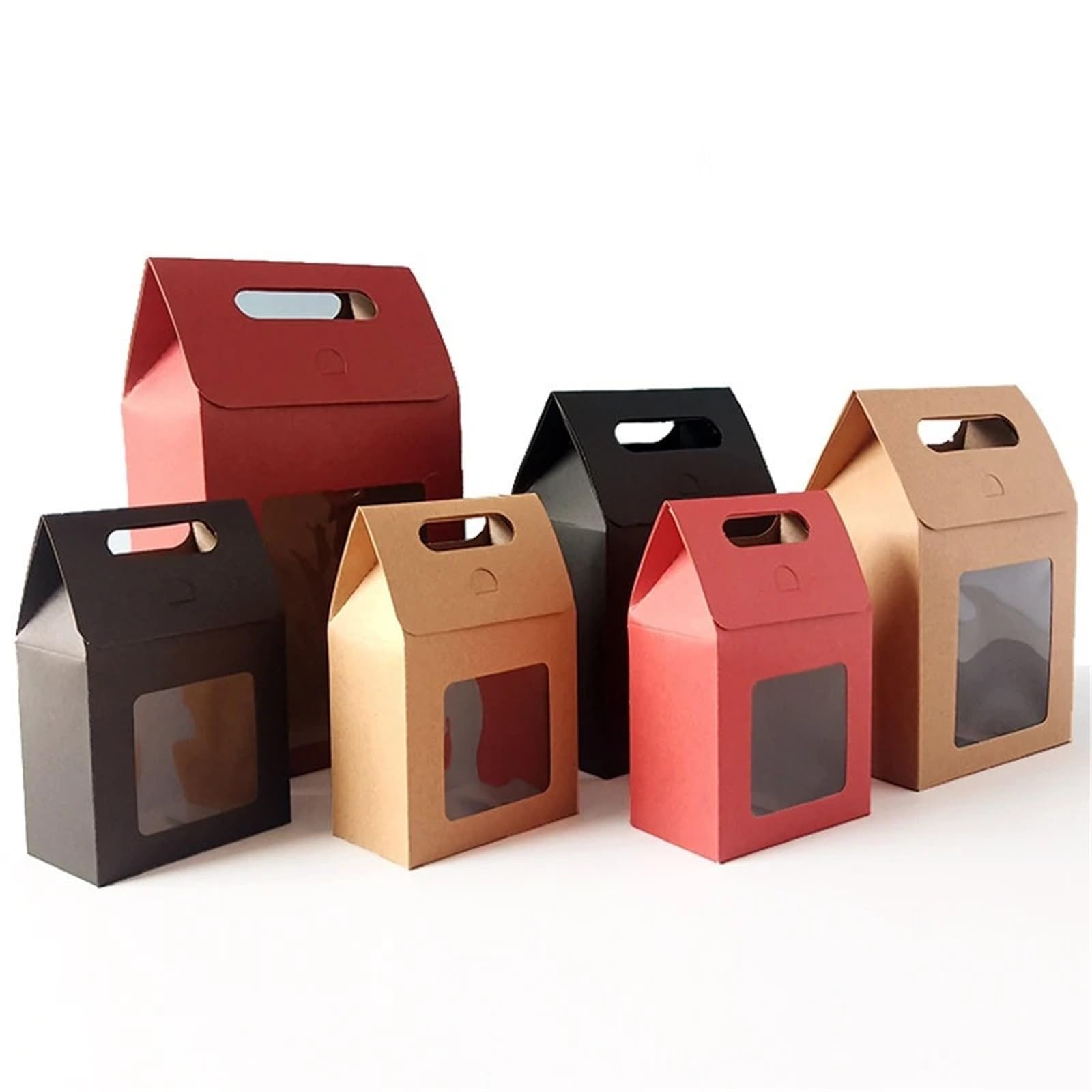 Sacchetti regalo for finestre Kraft da 15/30/60 pezzi