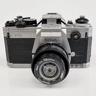 Uvini Building Blocks Camera, Adult Building Set, Construction Brick Set Best Gift for Adult, Teens, Collectible Model Digital Camera to Build 405pcs