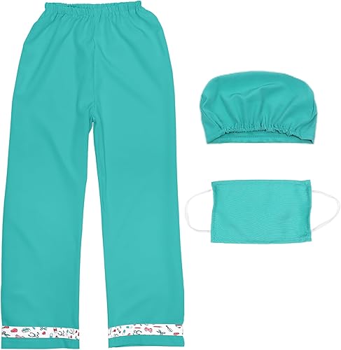 Miniatura 4 de ANPHILE Disfraz de veterinario para niños, disfraz de veterinario para niños, juego de disfraz para el día de la carrera