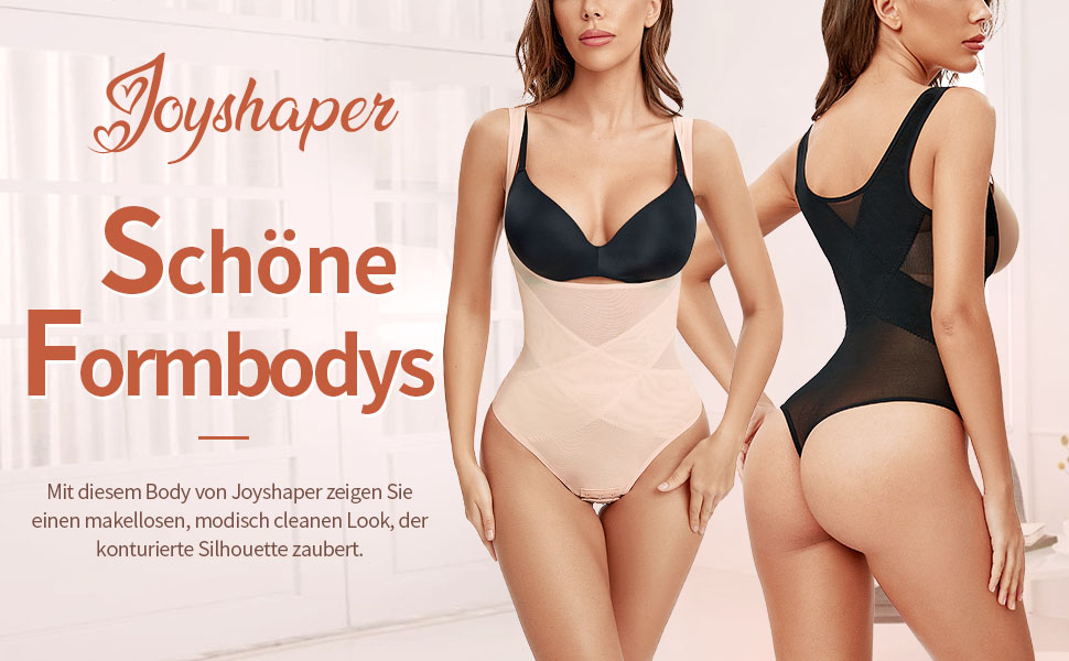 Joyshaper Shapewear Body - Trägerloser Miederbody Für Perfekte Silhouette