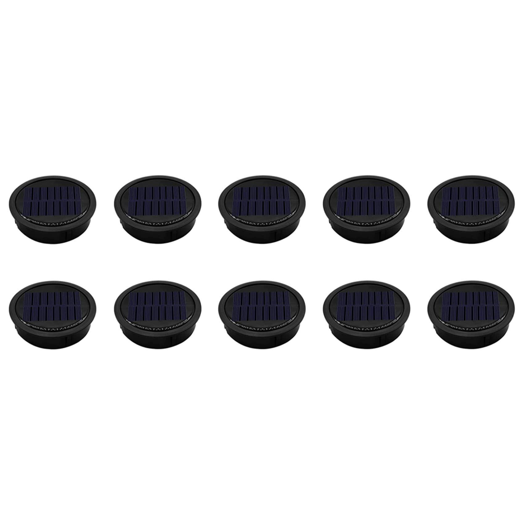 Hndhbfgrt 10 Pack Big Solar Light Replacement Top for Outdoor Hanging Lanterns, More Powerful More Efficient