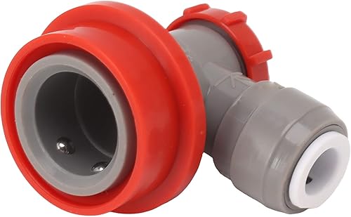 Miniatura 4 de Adaptador de conector rápido de doble apriete de 516 pulgadas, bloqueo de ajuste a presión, desconexión rápida, desconexión de entrada de aire (gas