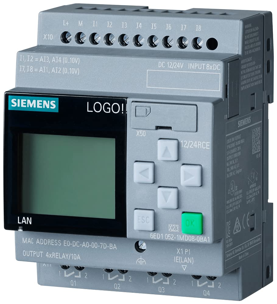 Siemens LOGO! 6ED1052-1MD08-0BA212/24RCE (6ED10521MD080BA2)