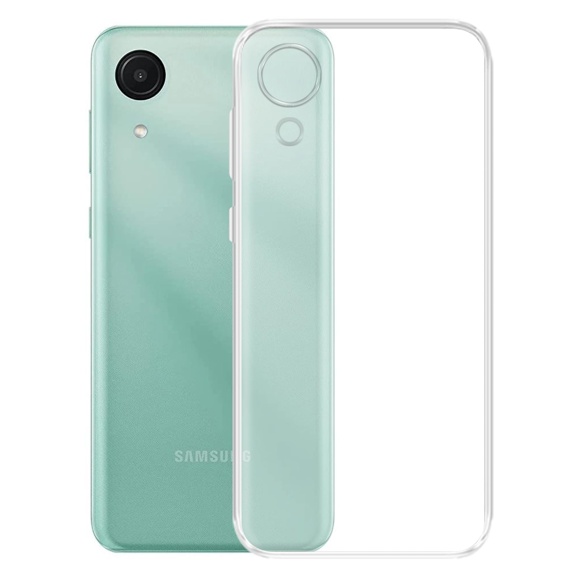 Zapcase Back Case Cover for Samsung Galaxy A03 Core | Compatible for Samsung Galaxy A03 Core Back Case Cover | 360 Degree Protection | Soft and Flexible (TPU | Transparent) (B0D1MVG8YF) Amazon Price History, Amazon Price Tracker