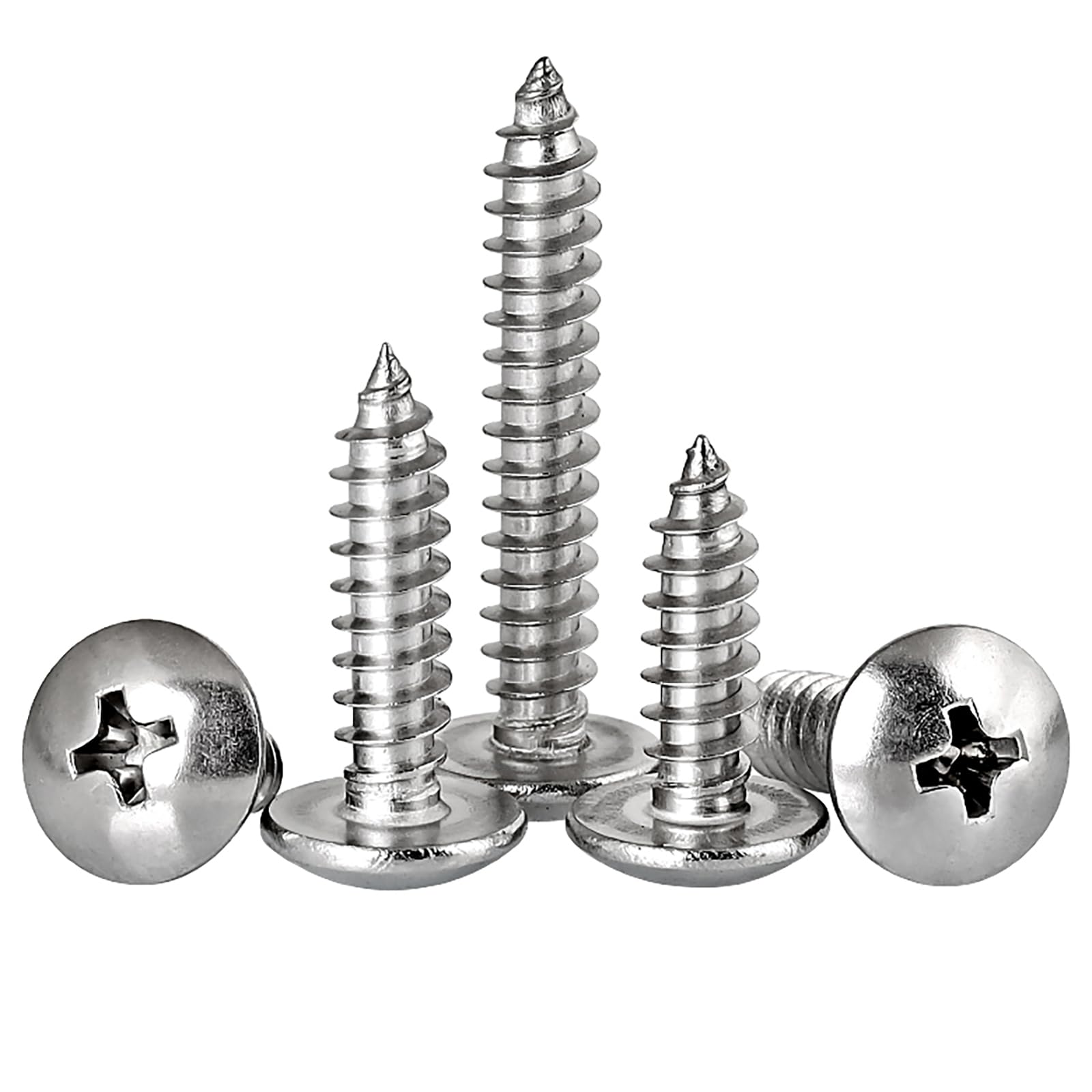 625pcs Self-Tapping Screws Kit - Wood, Plastic, Metal -8